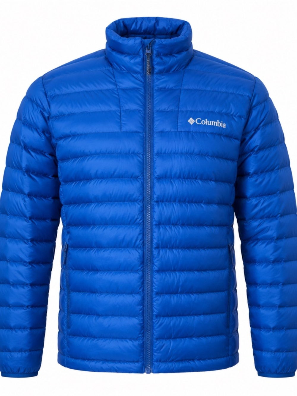 $200 Columbia Corelite 700 Fill RDS Down Blue Jacket Omnishield Men’s Medium